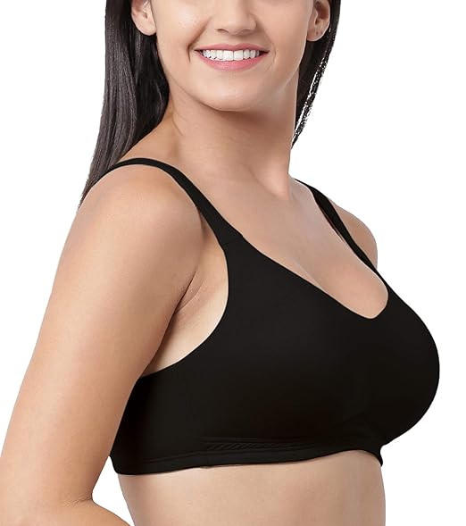 Enamor F045 All-Day Comfort Bra – Non-Padded, Wirefree, Full Coverage